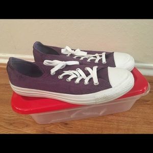 Purple Converse Women’s Size 10